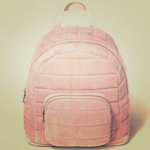 Pink mini backpack